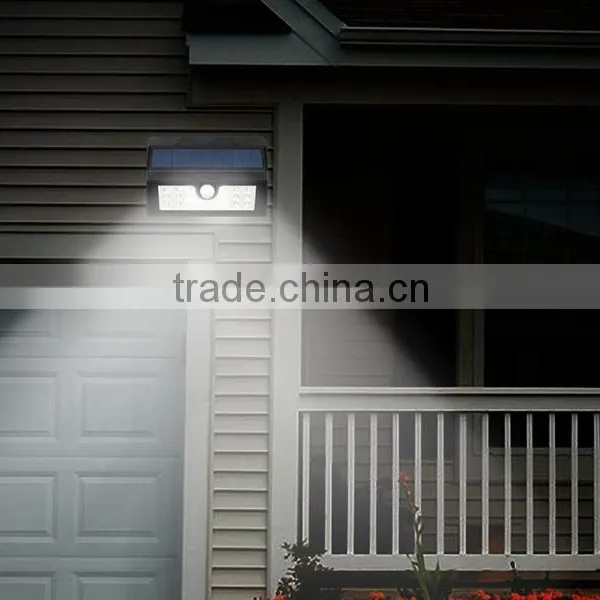 Outdoor LED Wireless Security Lamp Solar Motion Light photo-5