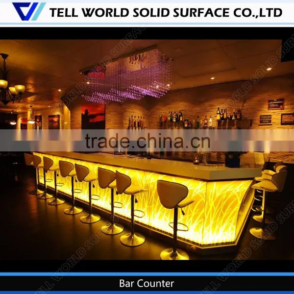 Elegant LED Light Bar Counter Modern Design for Sale photo-5