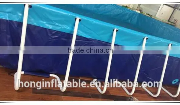 Hot Selling Metal Frame Rectangular Swimming Pool Inflatable photo-5