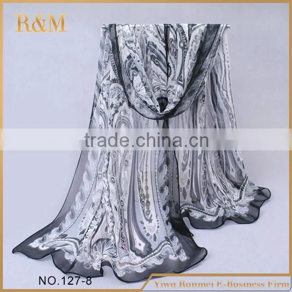 Latest Hot Selling!! OEM Design Silk Hair Scarf Fastest Delivery photo-2