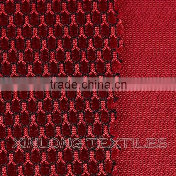 Sandwich Mesh D026 Spacer Air Mesh in Knitted Fabric BLACK YARN photo-5