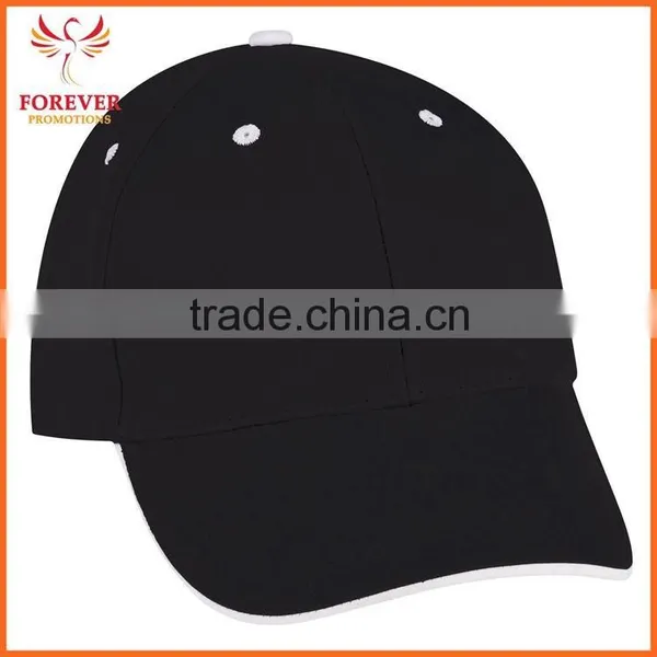 Promo Gifts 100% Custom Logo Print Brushed Cotton Baseball Cap Visor photo-5