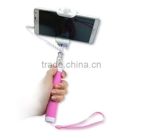 Hot Products Monopod Wire Cable Flodable Mini Selfie Stick photo-5