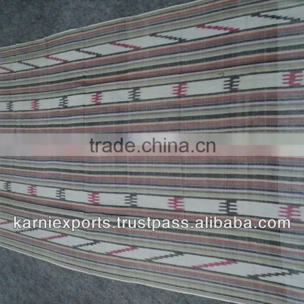 Cotton Pareos in Handloom Fabrics Yarn Dyed /Self Designs 100x180 Cms. Fringage Cheap Pareo Handloom Indian Handmade photo-3