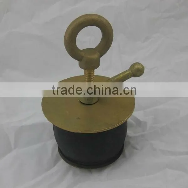 2015 New hot Expandable scupper Plug, brass material, duct Plug