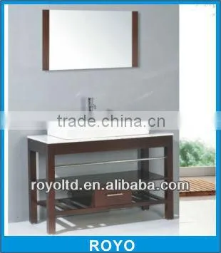 MDF/oak bathroom vanity unit RA003