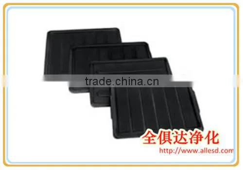 Electronic Black Conductive Plastic Antistatic Tray photo-4