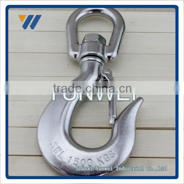 AISI 316 And 304 Stainless Steel Polished Surface Metal Snap Hook photo-6