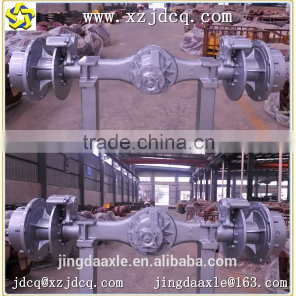 Axles Made by Drawings One Ton Axle Small Axles Light Axles 1.6 Ton Axle 2 Ton Axles for Wheel Loader Backhoe Loader Trucks photo-3