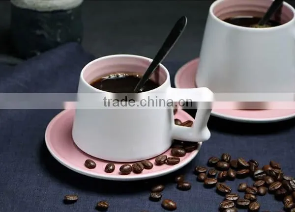 Light Green Coffee Mug With Coaster photo-5