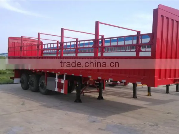 China Manufacture High Qality Heavy Duty Fence Cargo Truck Trailer for Sale photo-5