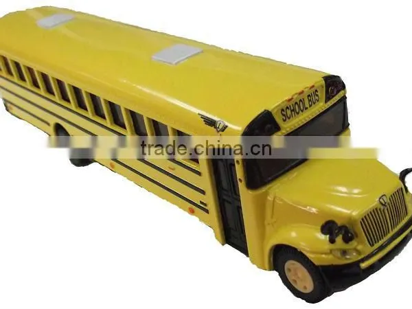 Diecast Miniature School Bus Model Replica