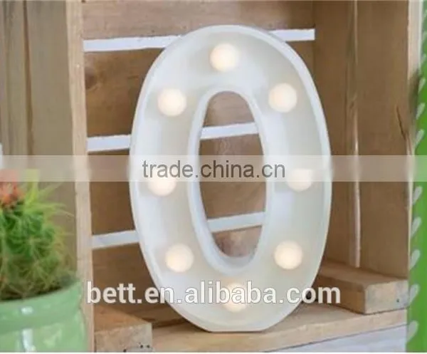 Battery Operated Marquee Letters Light Y With 7pcs White Round Bulb photo-3