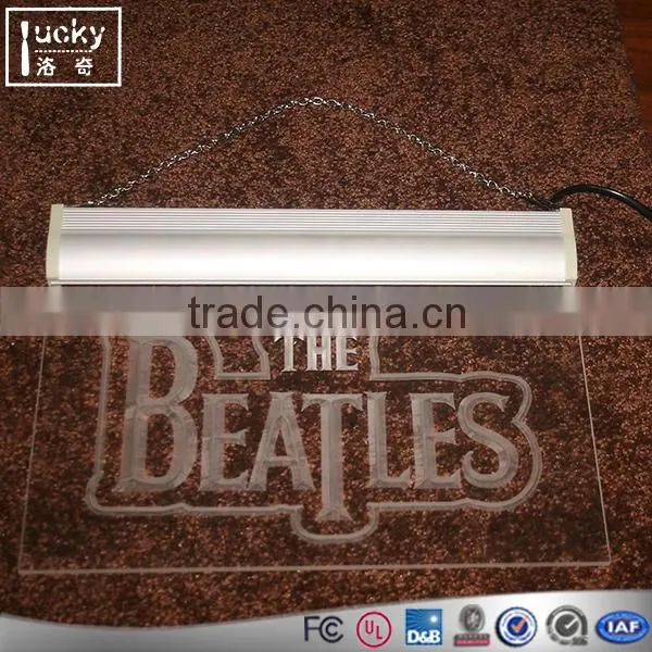 Plexiglass Led Sign Lit and Custom All Kinds Led Edge Sign Wholesal Acrylic Slim Light Box photo-2