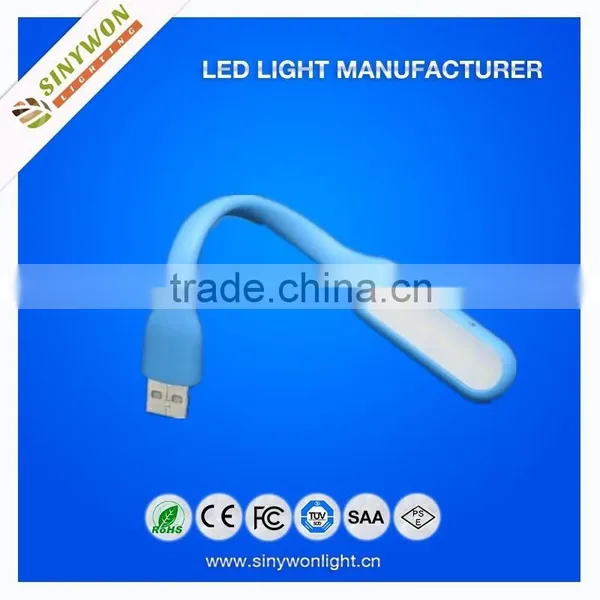 Sinywon 2015 Hot Selling LED USB Light for Power Bank Desk Computer Laptop, Electronic Gift Promotional ITEMS USB LAMPS