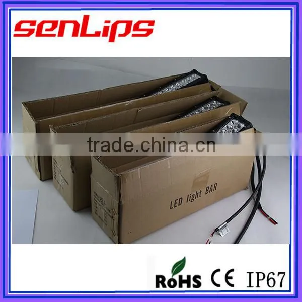 HOT SALE 18W to 288W S F C Double Rows LED Light Bar Waterproof IP67 for OFFROAD, SUV TURCK. photo-5