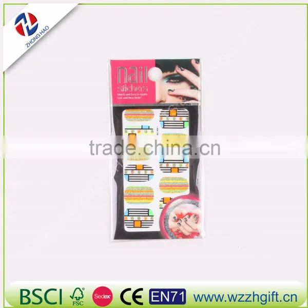 New Arrived Elegant Fancy Customized Craft Ecofriendly Quality Temporary Nail Sticker photo-2