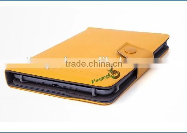 Factory Wholesale High Quality Leather Case for IPad Mini ,yellow ,pink Red Multi Color Case for Ipad Mini 2 /for Mini 3 photo-3