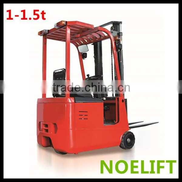 Mini 1ton 3-wheel Electric Forklift Truck 48v Forklift Electric Motor Hand Manual Forklift