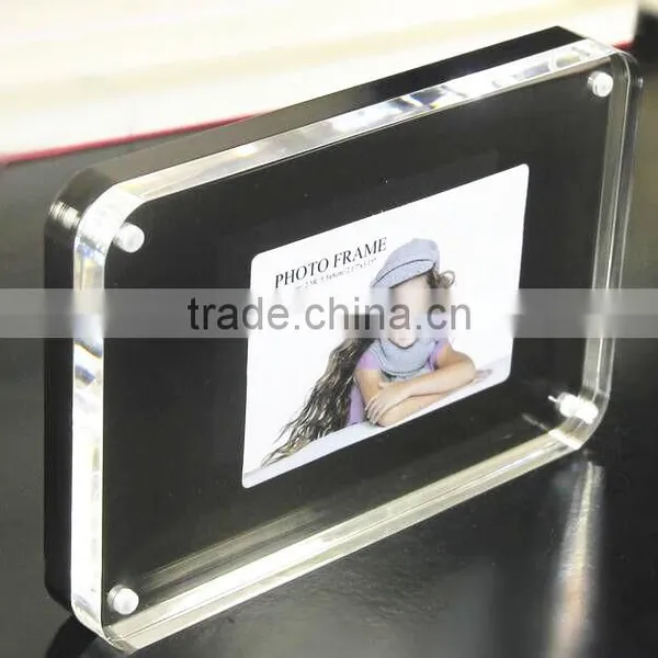 Acrylic Showcase Display Picture Photo Frame photo-4