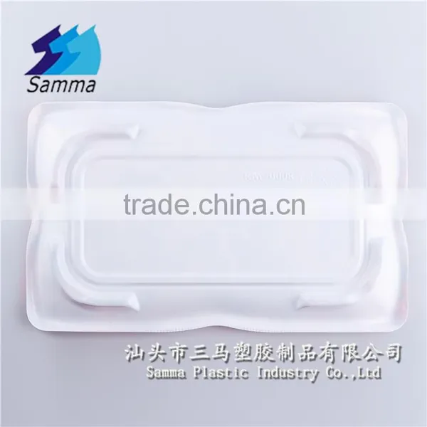 KW-0008TS-RB Clear Lid Disposable Plastic Sushi Plate photo-6