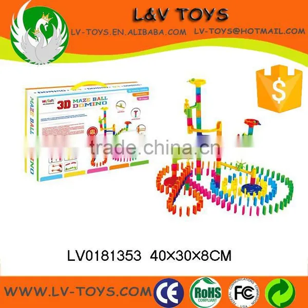Plastic Domino Toys Intelligence Game photo-5