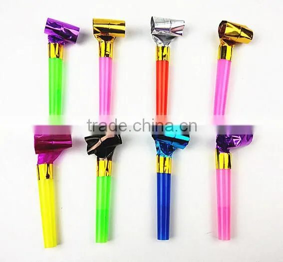 Blowouts Party Birthday Plastic Party Whistle With Favor Assorted Colors photo-4