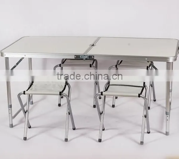 Foldable Aluminium Table and Chairs for Camping Sets photo-4