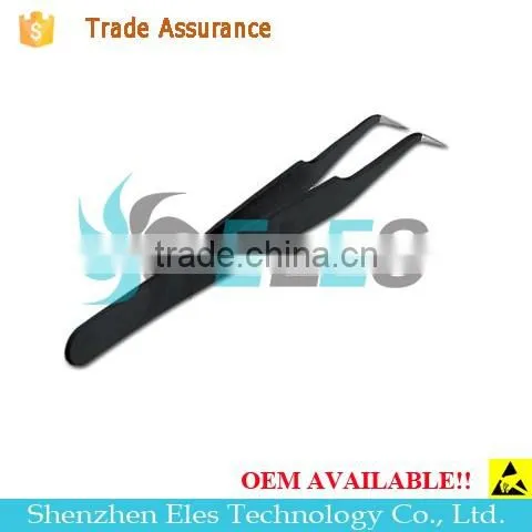 Wholesale Black Antistatic Esd Plastic Tweezers photo-3