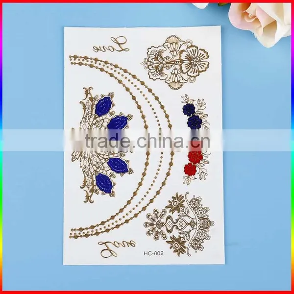 Top Quality Metallic Temporary Tattoo From Manufacturer photo-4