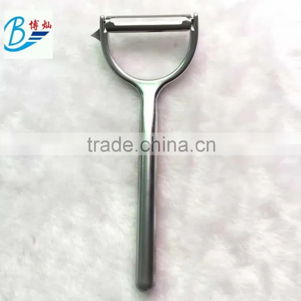 Hot Sale New Design High Quality Plastic Handle Potato Apple Vegetable and Fruit Peeler photo-2