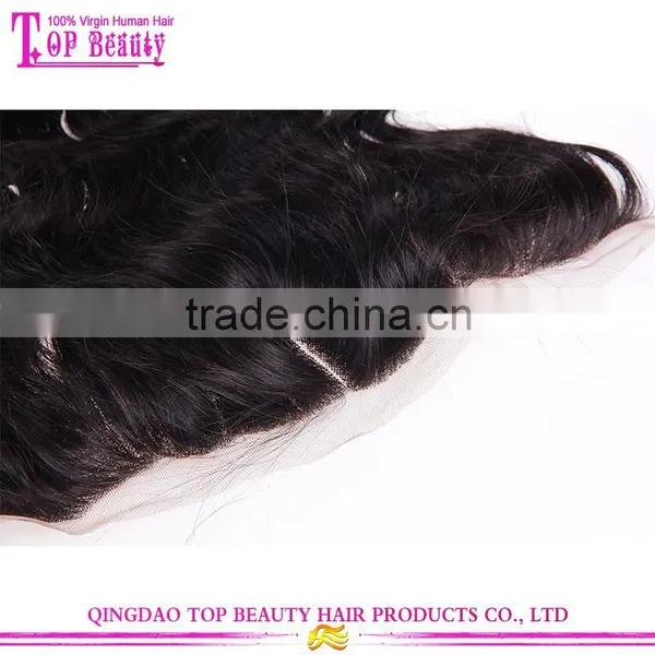 High Quality Silk Base Closures Lace Frontal Natural Wave Indian Human Hair Silk Base Closures Lace Frontal photo-6
