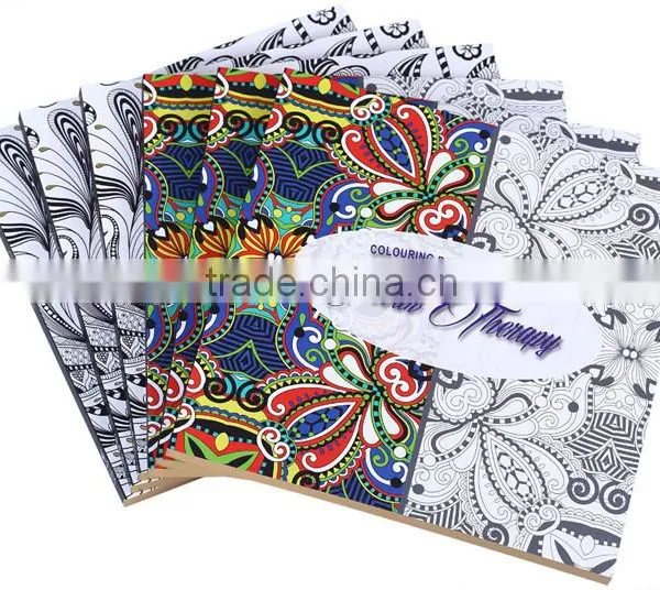 Shenzhen Colouring Secret Garden Adult and Children Drawing Coloring Book Printing photo-4