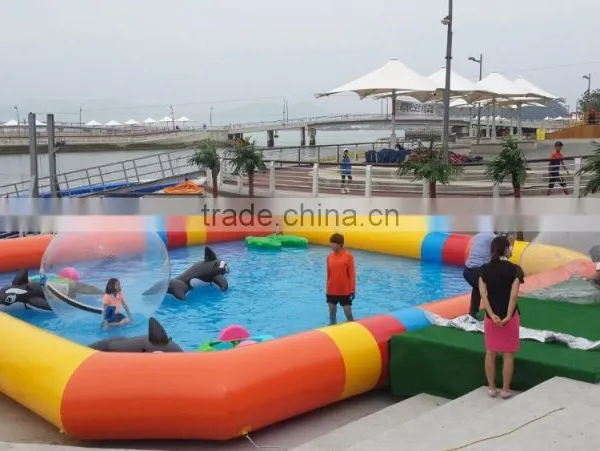 Colorful Inflatable Hamster Ball Pool photo-2
