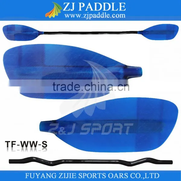 Blue Colorful Fiberglass Whitewater Paddel Surfing