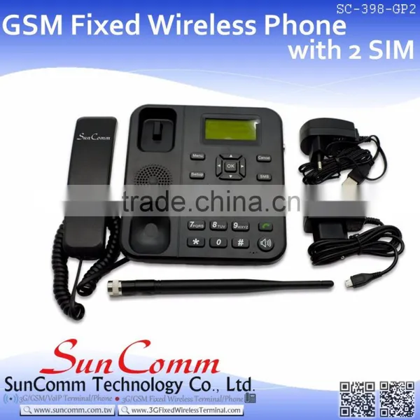 SC-398-GP2 GSM Phone Corded Phone With Dual Sim Card Slots photo-4