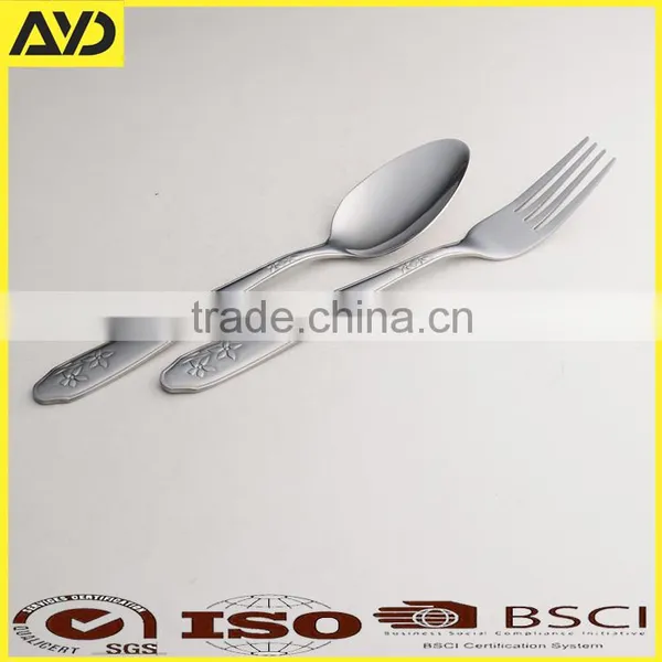 Portable Western Stainless Cutlery Set Stainless Steel Spoon Fork Knife photo-2