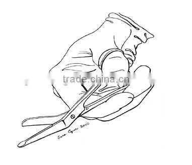 Emergency Surgical Gauze Bandage Scissors