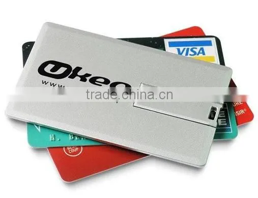 Business Trip Usb Flash 2015 Full Capacity Flash Drive Credit Card Usb Flash Driv photo-3