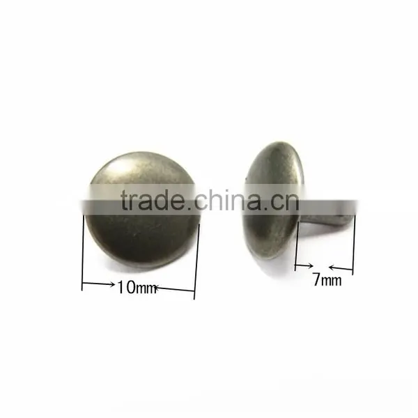 10mm Custom Decorative Brass Garment Rivet photo-3