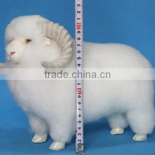Realistic Taxidermy Replica Life Sized Plastic Animals Sheep photo-5