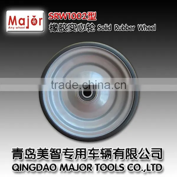 250mm Solid Wheels With 6204 2RS Bearing photo-2