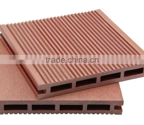 Outdoor Building Wood Plastic Composite Recycled WPC Decking Board photo-5