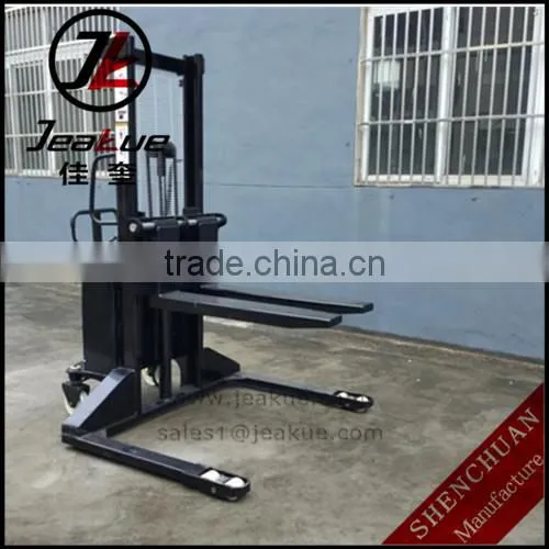 2T Straddle Semi Electric Forklift Stacker photo-3