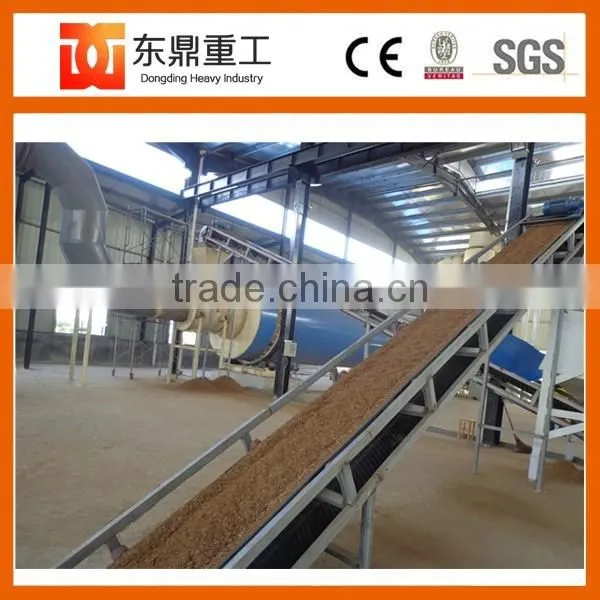 Special Design Coco Peat Drying Dryer Line With Baler Making Coco Peat Block photo-2