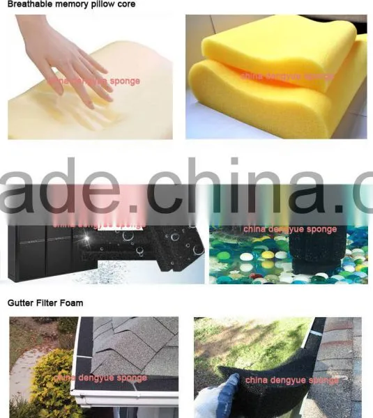 China Made Colorful Light Fireproof Breathable Durable Filter Foam photo-6