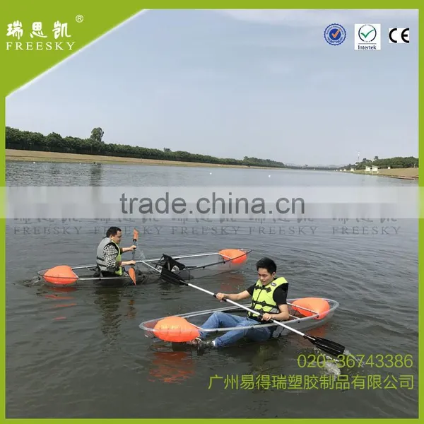 Plastic Made by but Glass Kayak Version Transparent Kayak photo-5