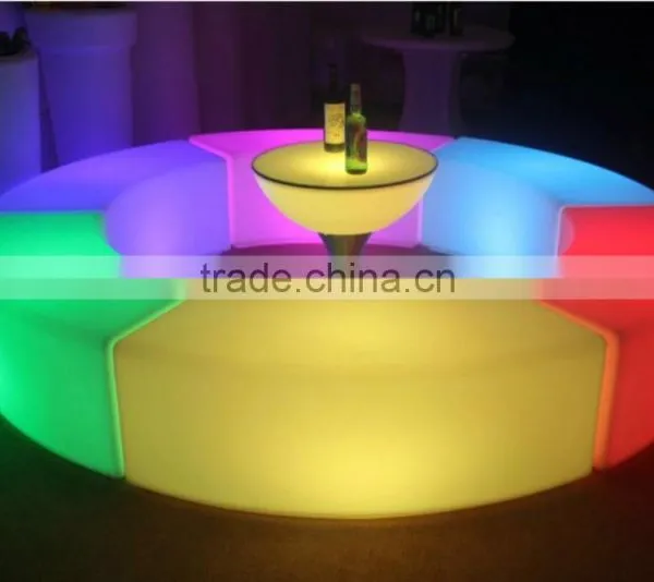 Illuminated Furniture Led Bar Stool & Colourful Change Rechargeable Led Stools photo-3