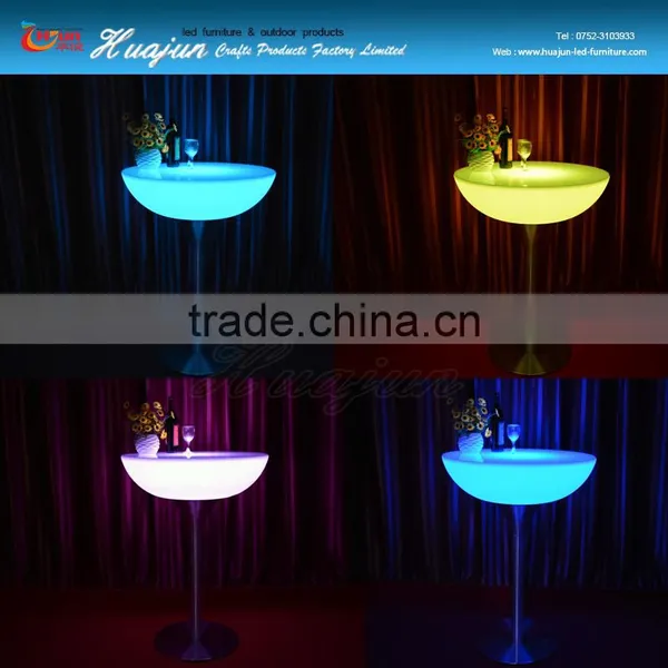 Home/party Led Lit Table&plastic Party Led Light Cocktail Table photo-5