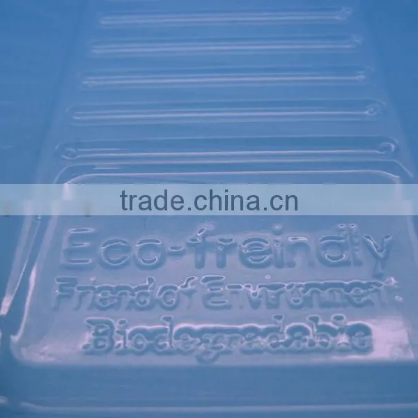 Eco-friendly Material Disposable Biodegradable PLA Clear Plastic Cake Box Packaging photo-3